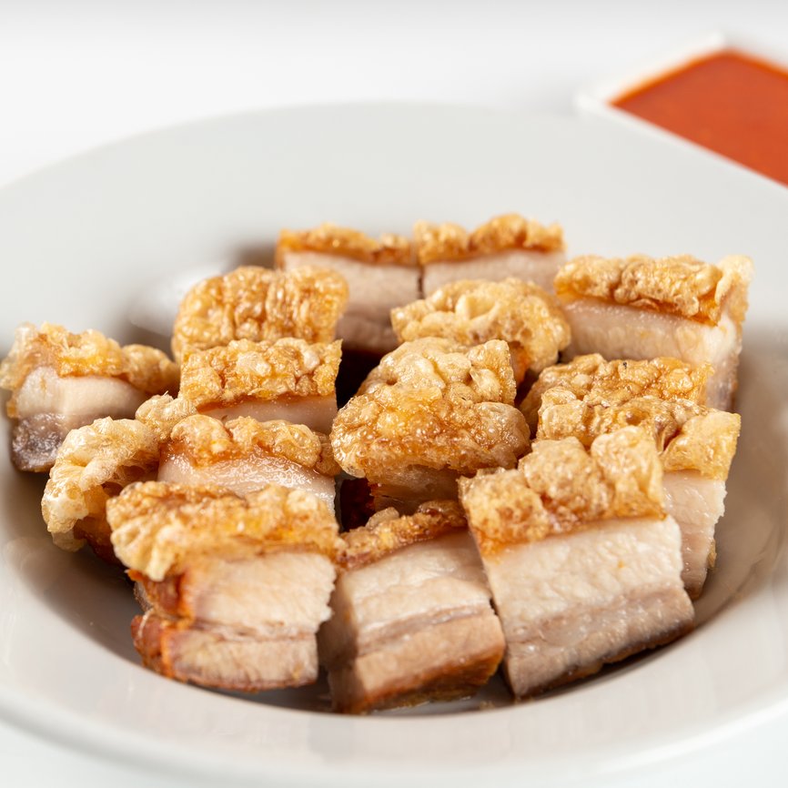 Crispy Pork Belly Bites