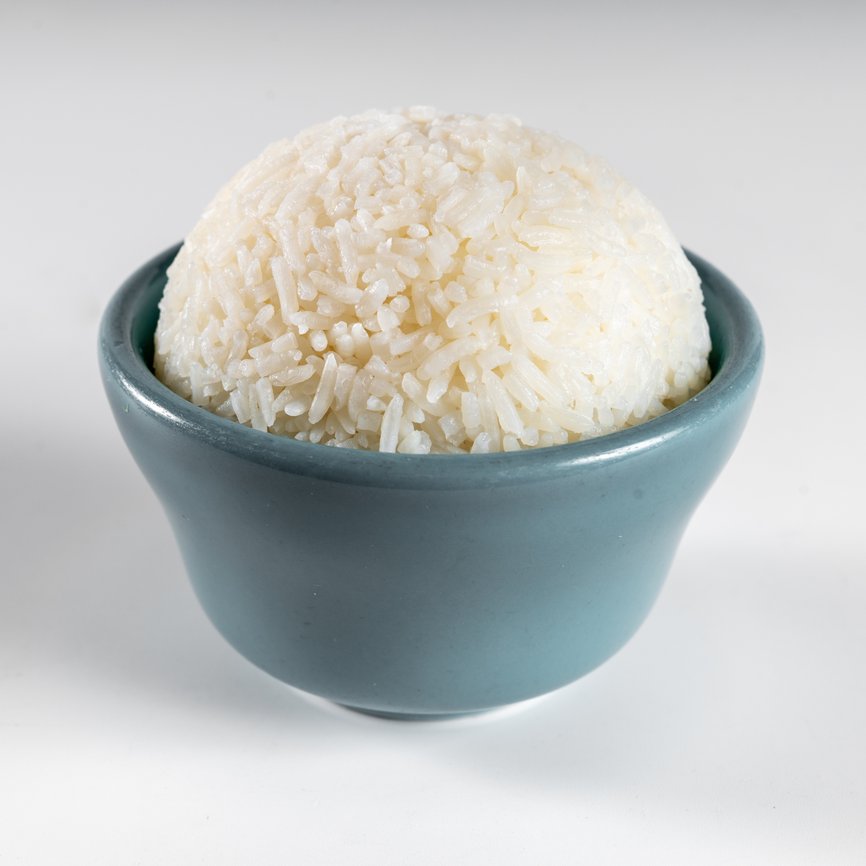 white steamed rice 1